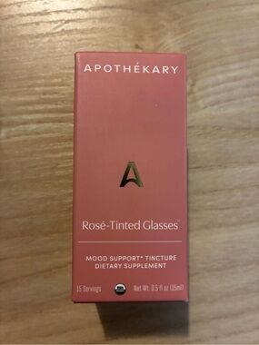 Apothékary Rosé-Tinted Glasses Mood Support